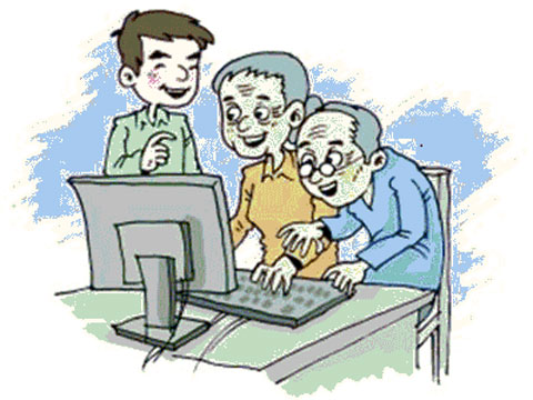 ​80岁的老人也可尽情地享受导航带来的上网快捷